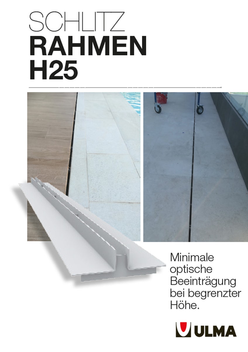 Schlitzrahmen H25