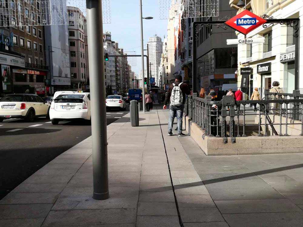Foto 2 des Projekts 2250lfm  ULMA-lösungen in der neuen Gran Vía  in Madrid