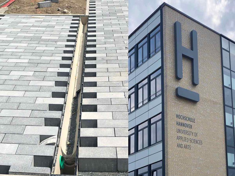 Der Start mit dem Neubau an der Hochschule "University of Applied Sciences and Arts“ in Hannover hat begonnen