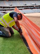 Foto 2 des Projekts Kaskaden-Entwässerungslösung für die MRV-Arena