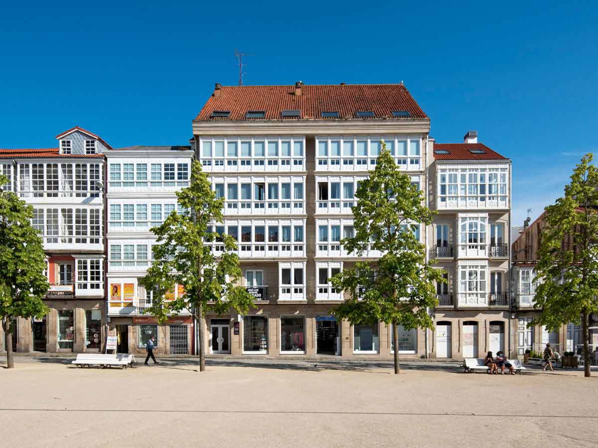 Plaza de Armas in Ferrol: Subtilität als Markenzeichen