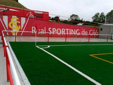 Foto 3 des Projekts Sportrinnen für das Fußballstadion des Sporting Gijon