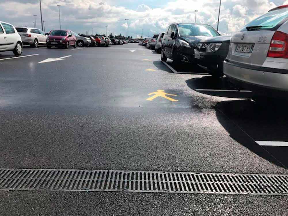 Foto 3 des Projekts ULMA MultiV+-Rinnen auf dem Flughafen Lyon (Frankreich)