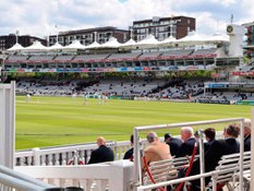 Foto 1 des Projekts Entwässerung mit ULMA im Cricketstadion Lord’s Cricket in London