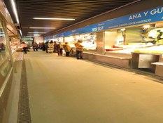 Foto 2 des Projekts ULMA-Rinnen im Ribera-Markt in Bilbao, nördlich von Spanien