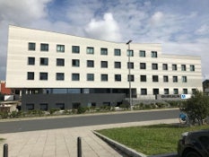 Foto 3 des Projekts Hinterlüftete Fassaden von ULMA am Studentenwohnheim