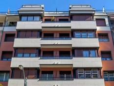 Foto 1 des Projekts Renovierung einer Fassade, ohne deren Ästhetik zu beeinträchtigen