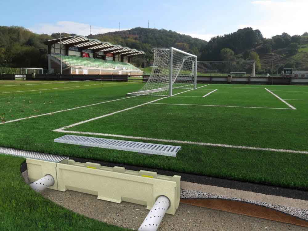 Expert drainage solutions for sports venues