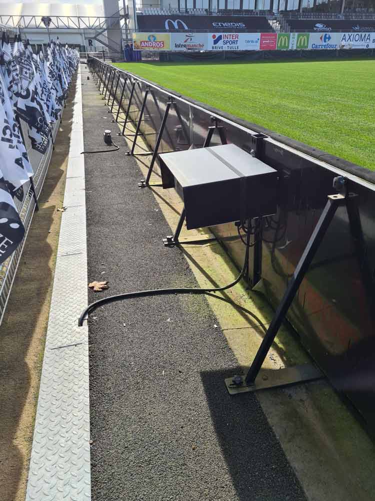 Photo #4 of project Amédée Domenech Stadium: unseen drainage value