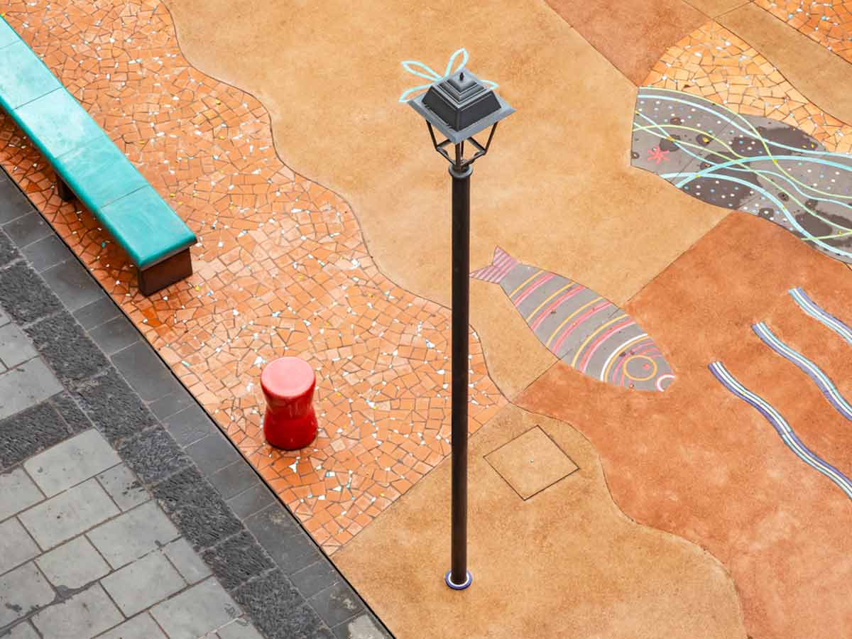 An open-air work of art…