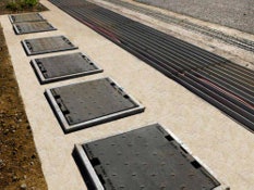 Photo #2 of project ULMA channels in Malaga Airport expansion