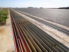 Photo #3 of project ULMA channels in Malaga Airport expansion