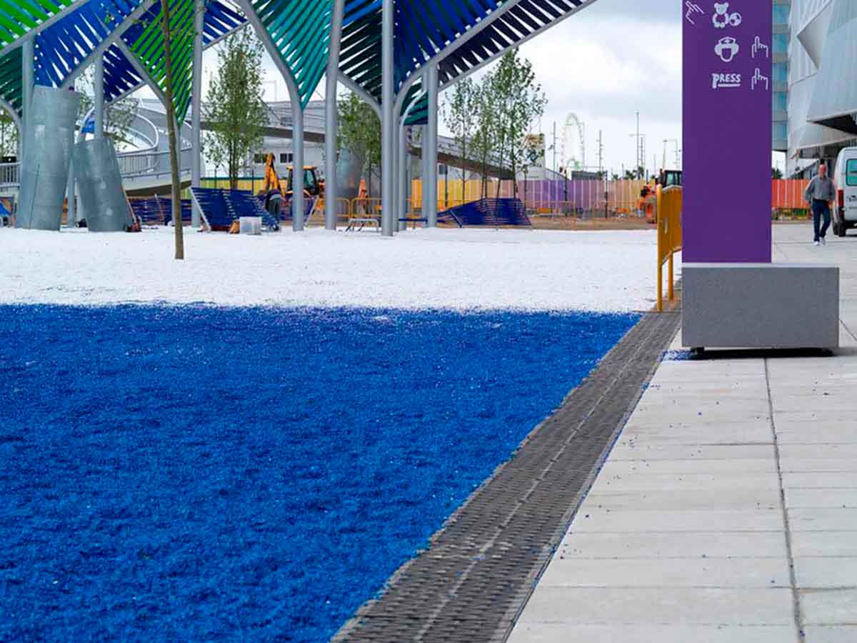 Forum of Cultures Barcelona with ULMA drainage