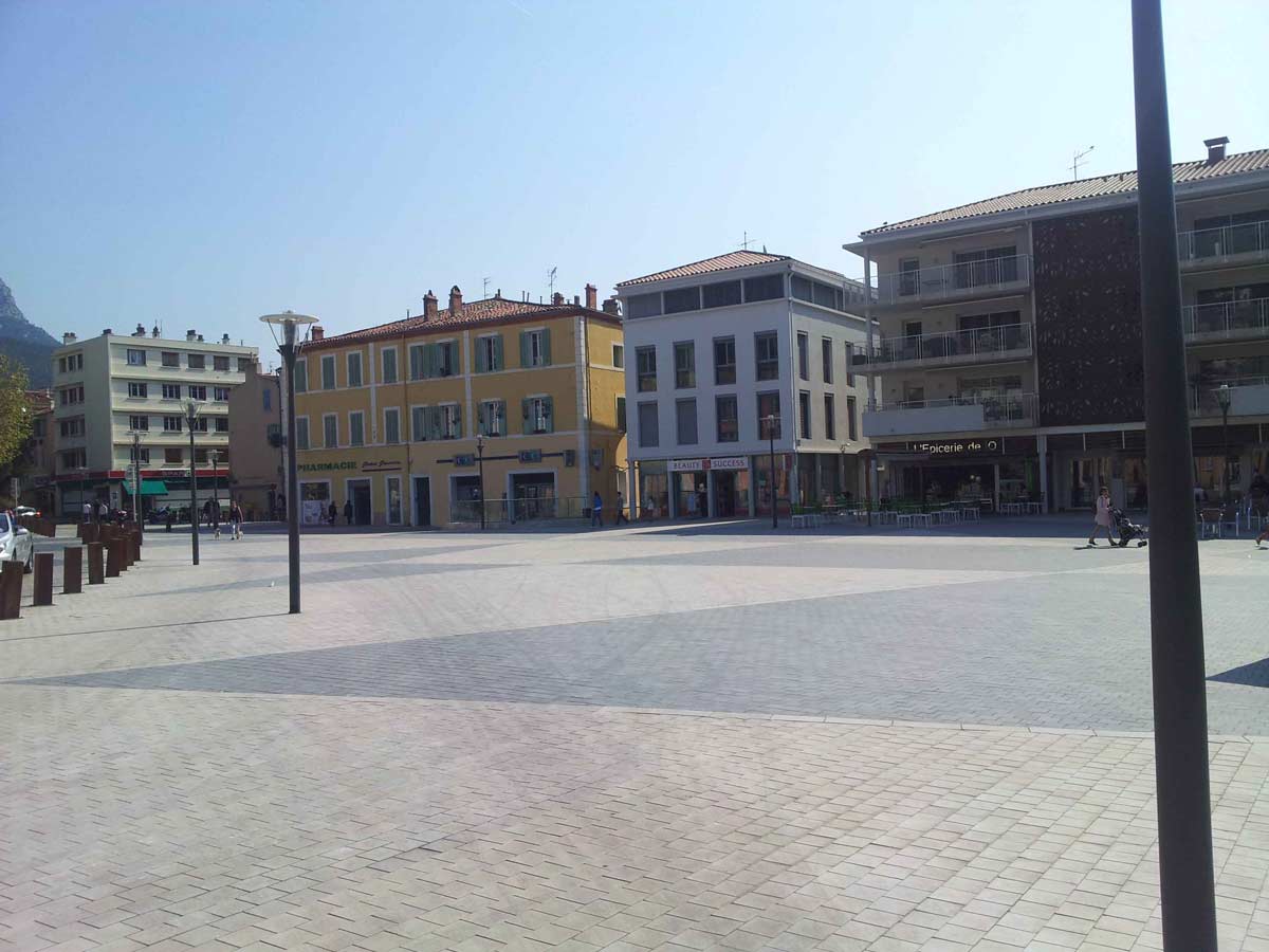Public space drainage in Jean Jaurès