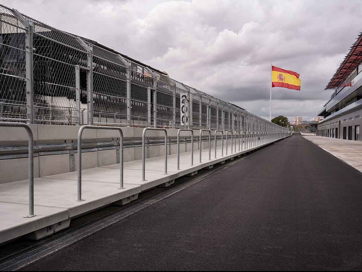 Photo #6 of project More than 2,700 metres of CIVIL channels for Madrid’s new Formula 1 circuit
