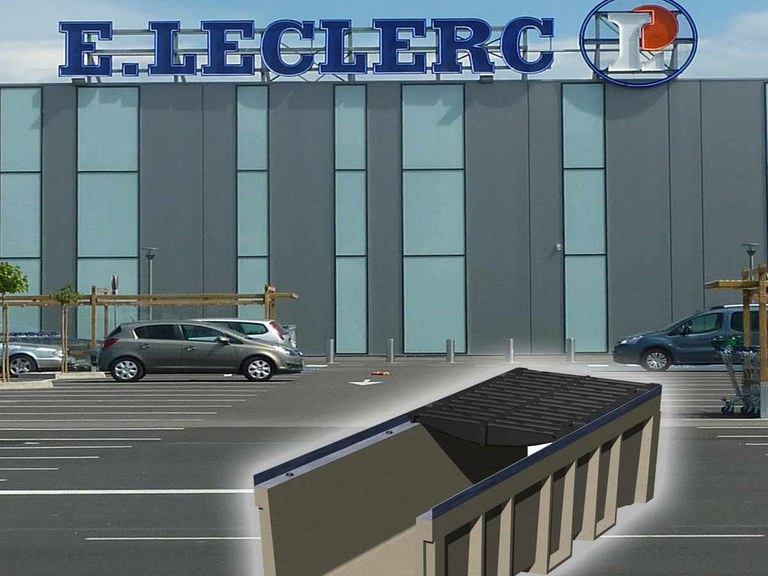 Shopping Center LECLERC- France