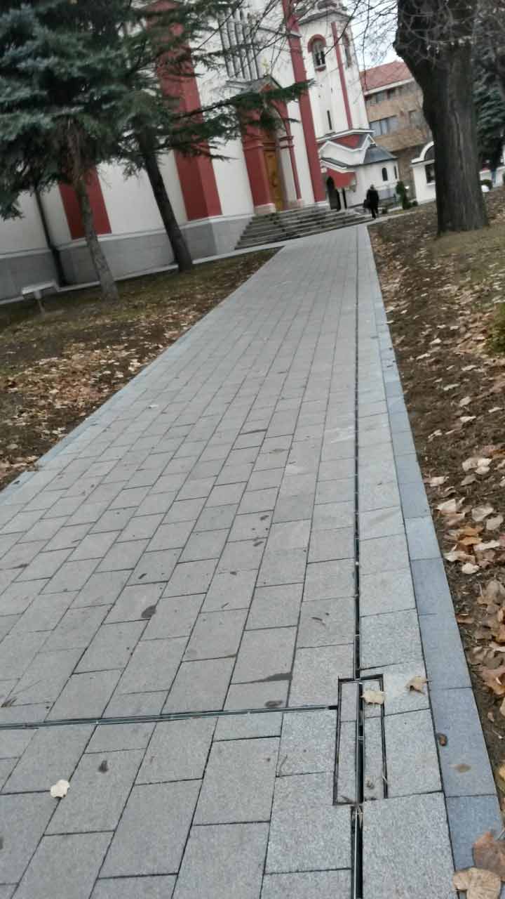 Photo #7 of project Slot drainage in Central church of KRAGUJEVAC, in SERBIA
