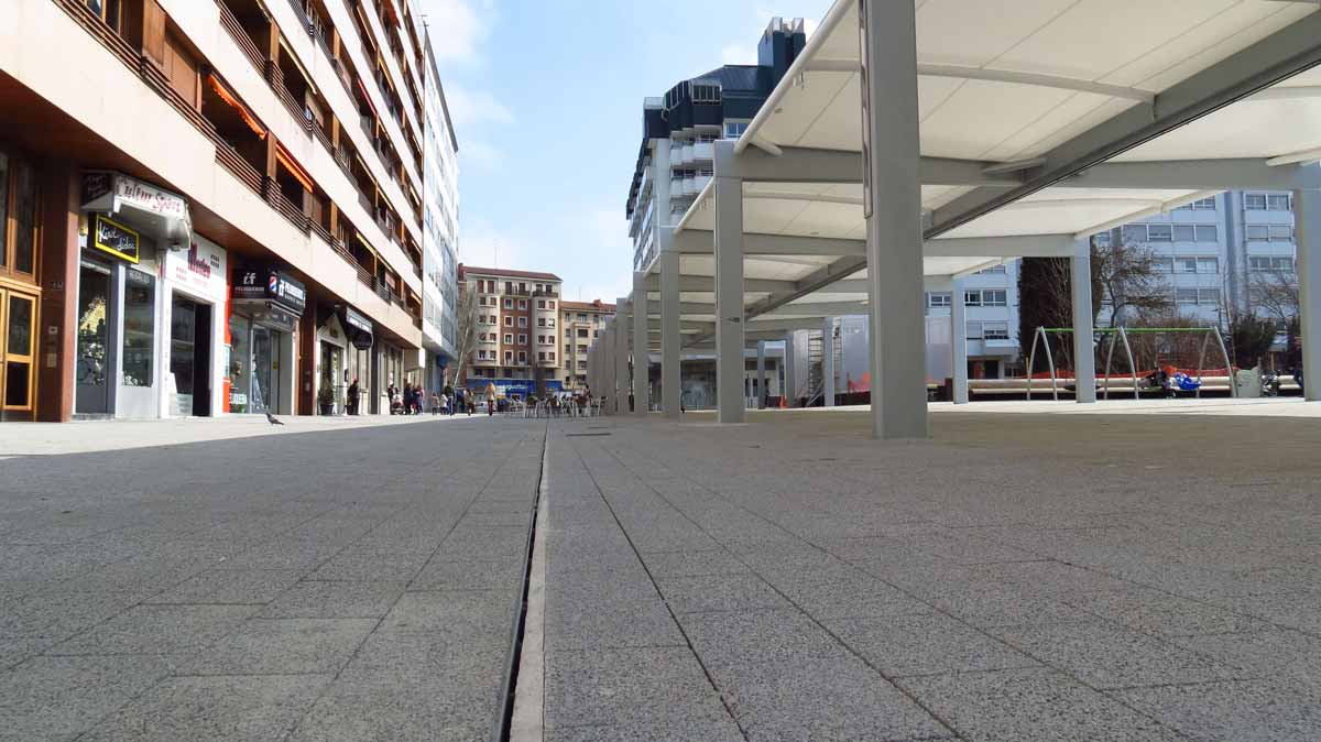 Photo #2 of project Renovation of a square with ULMA drainage channels