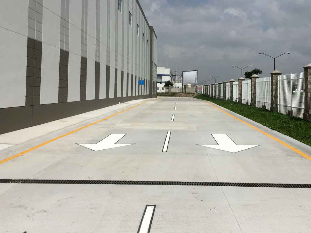 Drainage solutions for heavy loads in LERMA PARK - Mexico