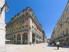 Photo #1 of project ULMA drainage solutions on central Vitoria street in  Lisbon