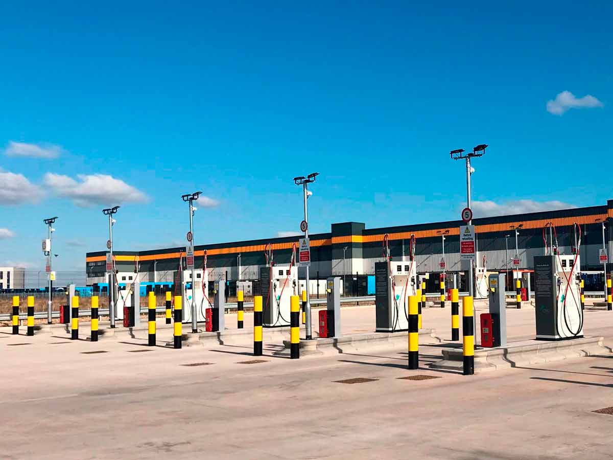 CNG fuel station in UK