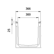 F300MF - Heavy duty drainage channel - Civil F