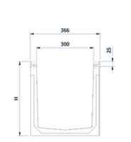F300MF - Heavy duty drainage channel - Civil F