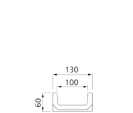 M100 - Shallow drainage channel MINI