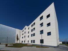 Photo #9 of project ULMA facade cladding for the largest seniors residence in Vitoria