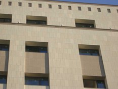 Photo #1 of project Eurostars Hotel in Barcelona with ventilated facade