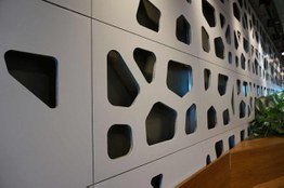 Photo #2 of project Exclusive perforated design at CTE in São Paulo
