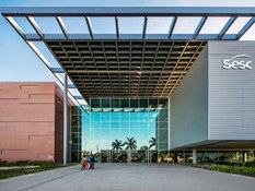 Photo #5 of project ULMA Ventilated facade at the SESC Headquarters (Brazil)