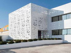 Photo #2 of project Take a look at ULMA perforated panels for facade cladding