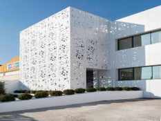 Photo #2 of project Take a look at ULMA perforated panels for facade cladding