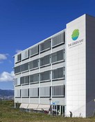 Photo #3 of project ULMA ventilated facades on the Green Bay building in Málaga