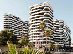 Photo #2 of project Ventilated Facade System for the Distrikt Residential Project in Lisbon