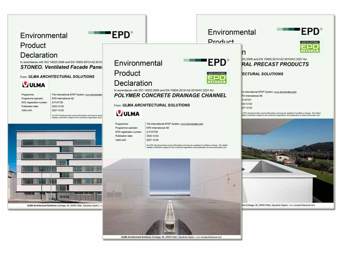 Introducing new Environmental Product Declarations (EPD)