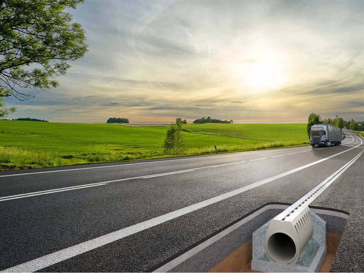 KOMPAQSLOT® for civil works: New concealed trench drain
