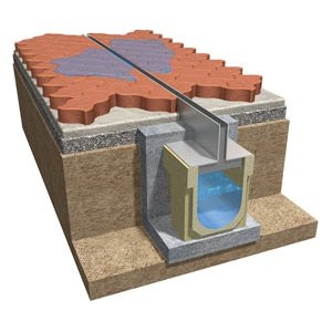 Single-slot grating, aesthetics and functionality