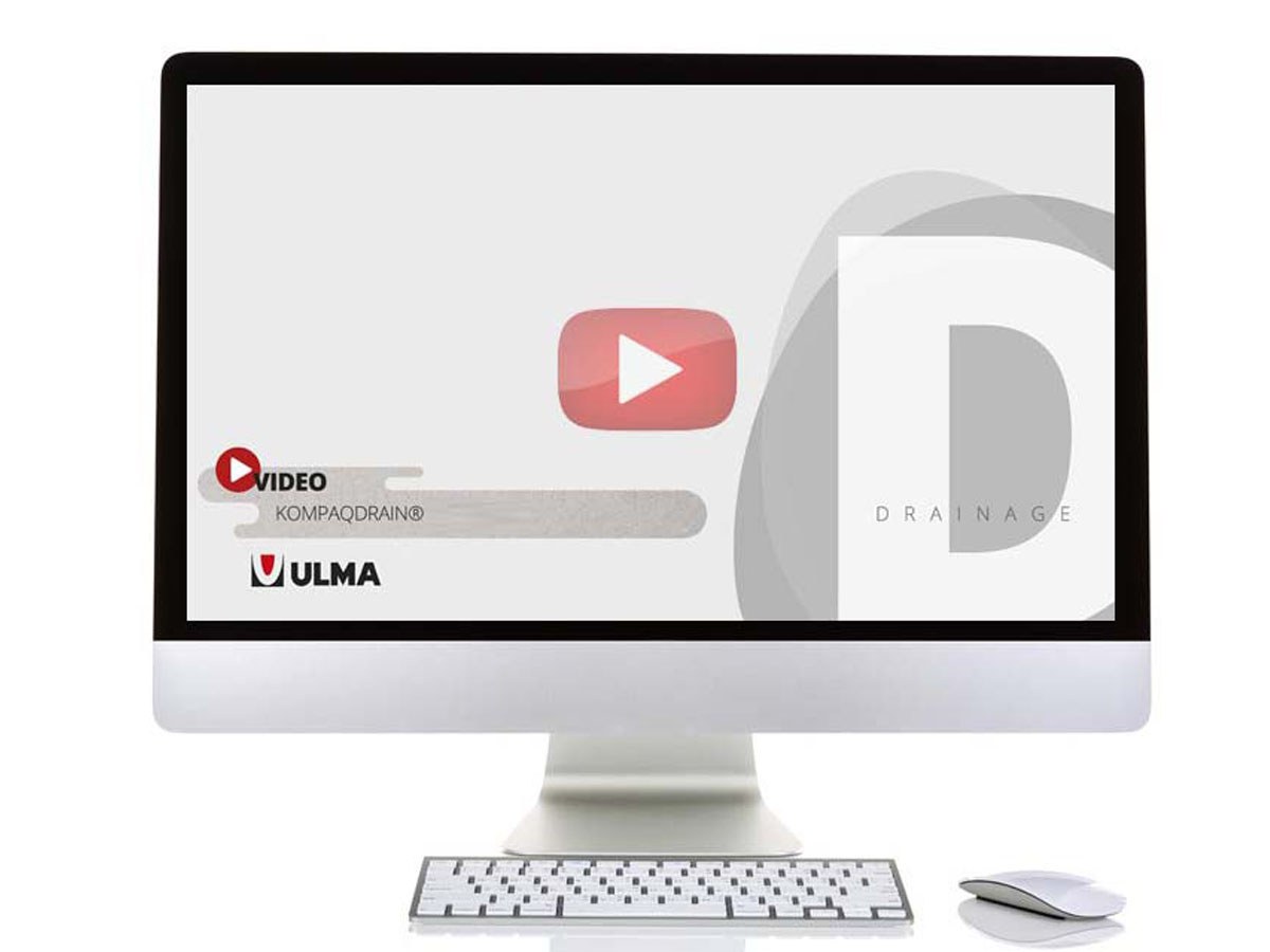 ULMA launches a new video to explain the 3 models of KOMPAQDRAIN® channels