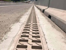 Photo #1 of project 3000 ml ULMA drainage solution on the Anchieta motorway -Brazil