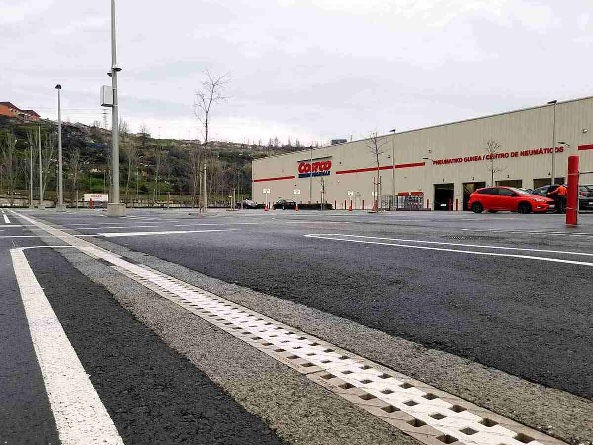 ULMA Trench Drain Systems At Costco Shopping Mall