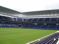 Photo #1 of project Espanyol  football field with ULMA's Sport family  drainage