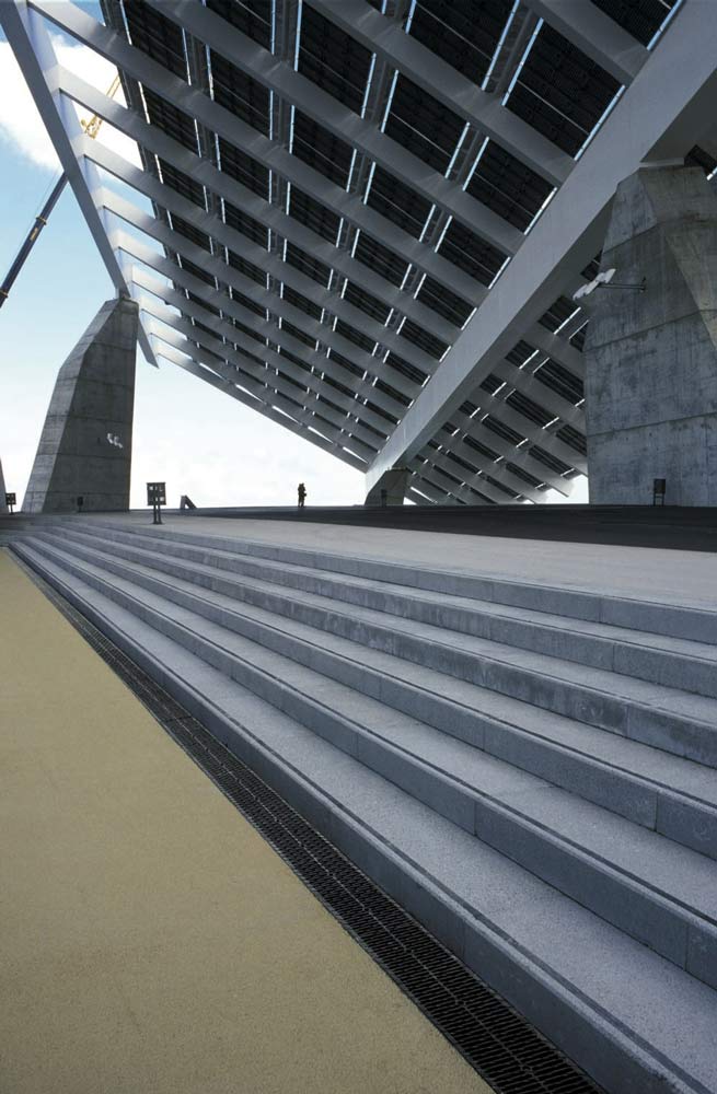 Photo #2 of project ULMA drainage at the Forum of Cultures, Barcelona