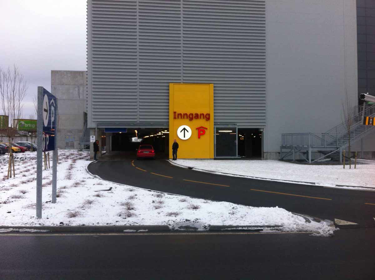 Photo #3 of project ULMA drainage system at IKEA Bergen, Norway
