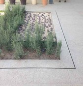 Photo #3 of project Slot grating in Plaza Mayor Shopping Center, León - México