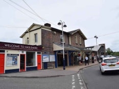 Photo #2 of project MultiV+ trench drains at the Haslemere Station, England.