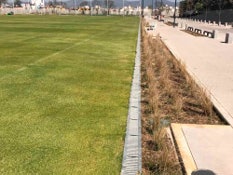 Photo #1 of project ULMA trench drains at the Femexfut sports facilities-MEXICO