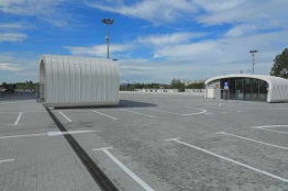 Photo #4 of project ULMA trench drains at Krakow Arena - POLAND