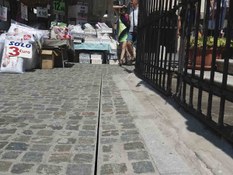 Photo #2 of project ULMA slot drainage in Castelfranco Emilia (Modena), Italy